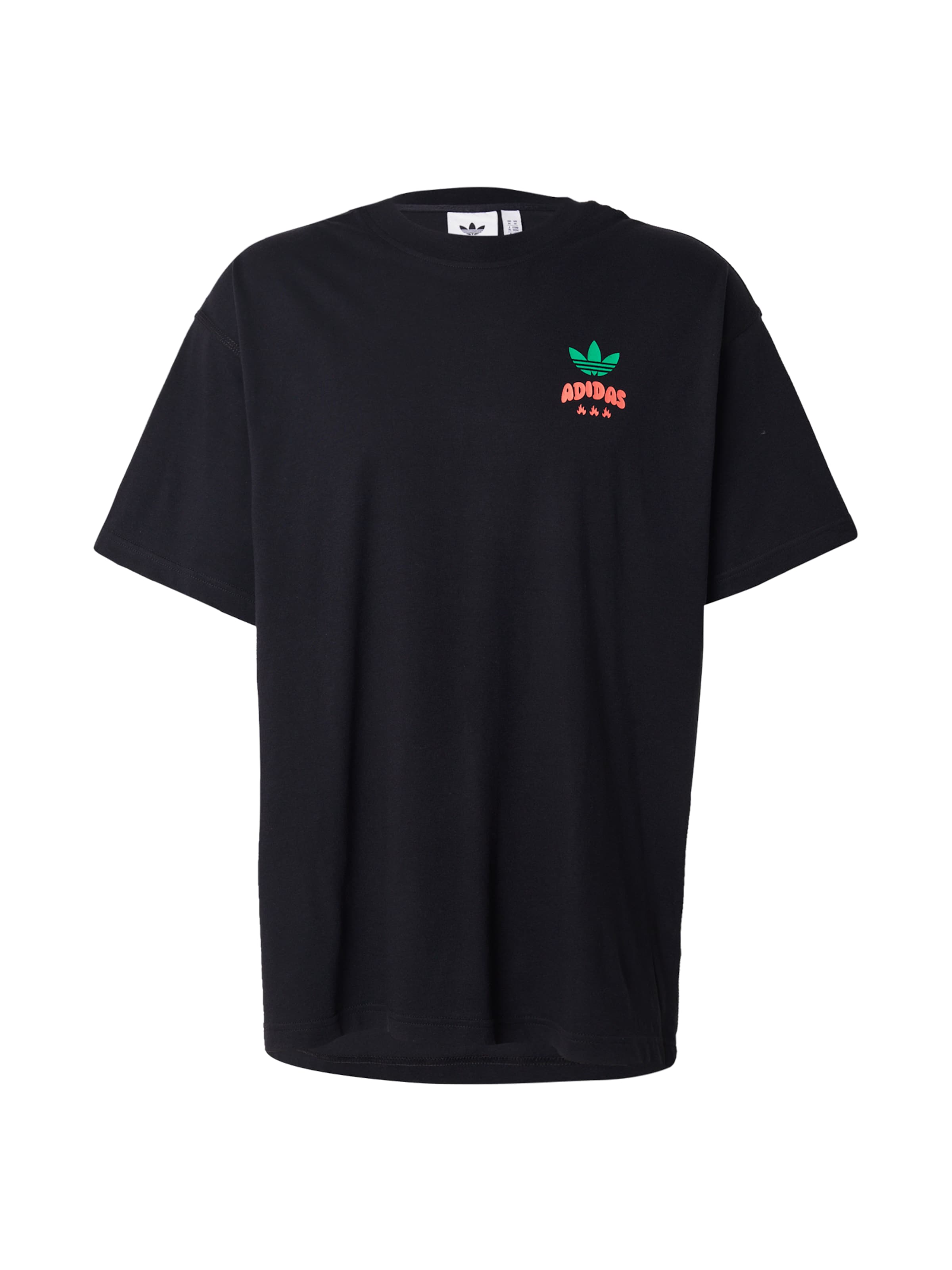 ADIDAS ORIGINALS - Camisa 'Japaleno' em preto: frente