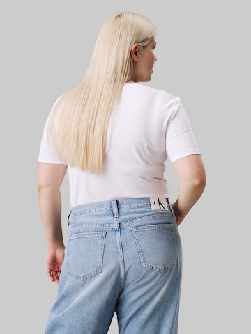 Calvin Klein Jeans Curve Regular Shirt in White