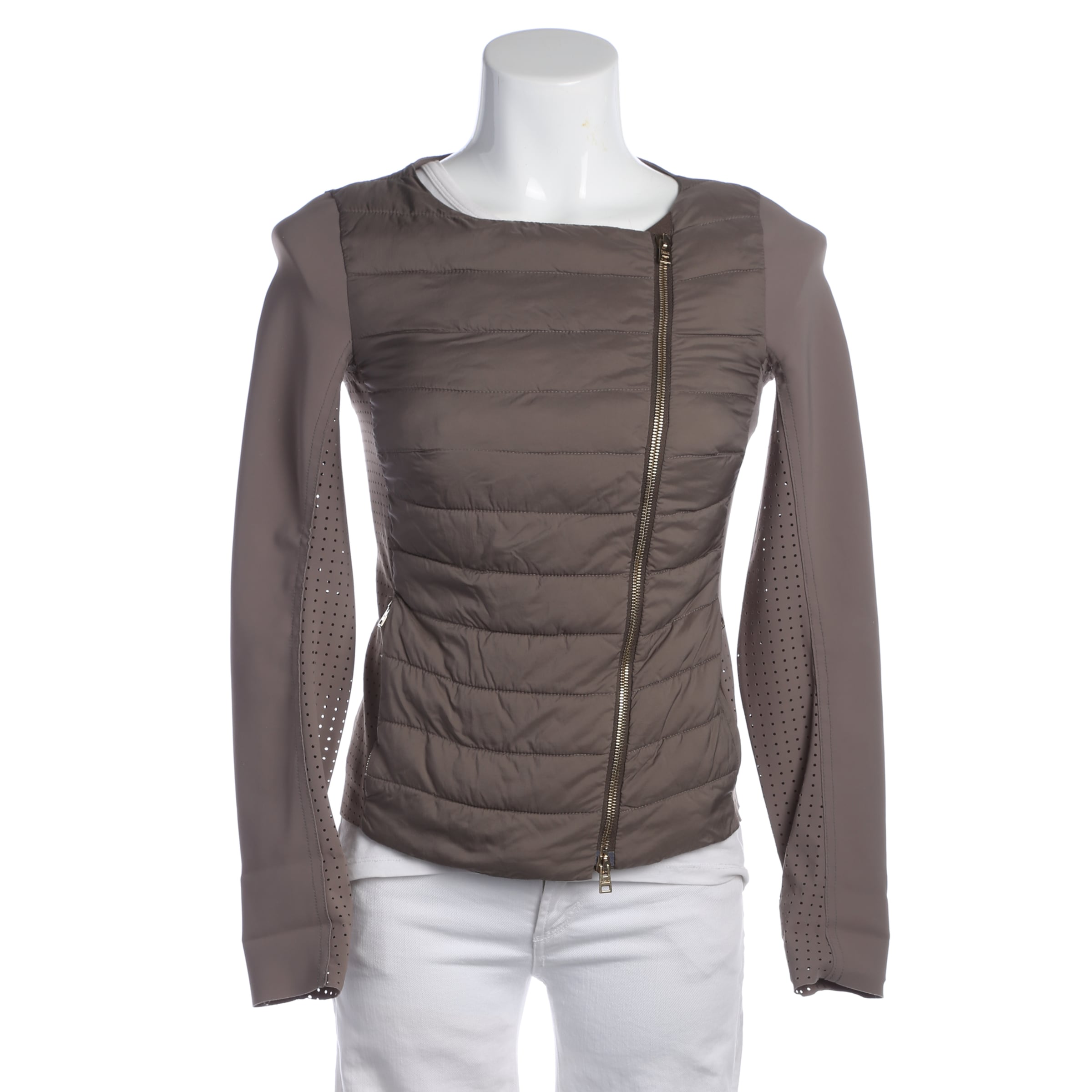 Herno Jacket & Coat in XXS in Brown: front