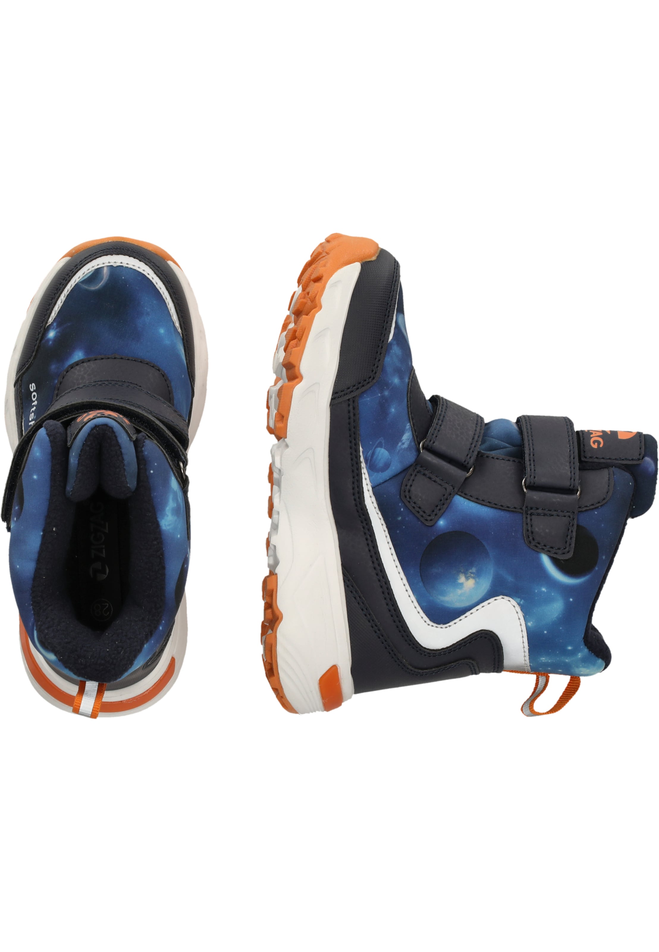 ZigZag Boot 'Hidol' in Blue