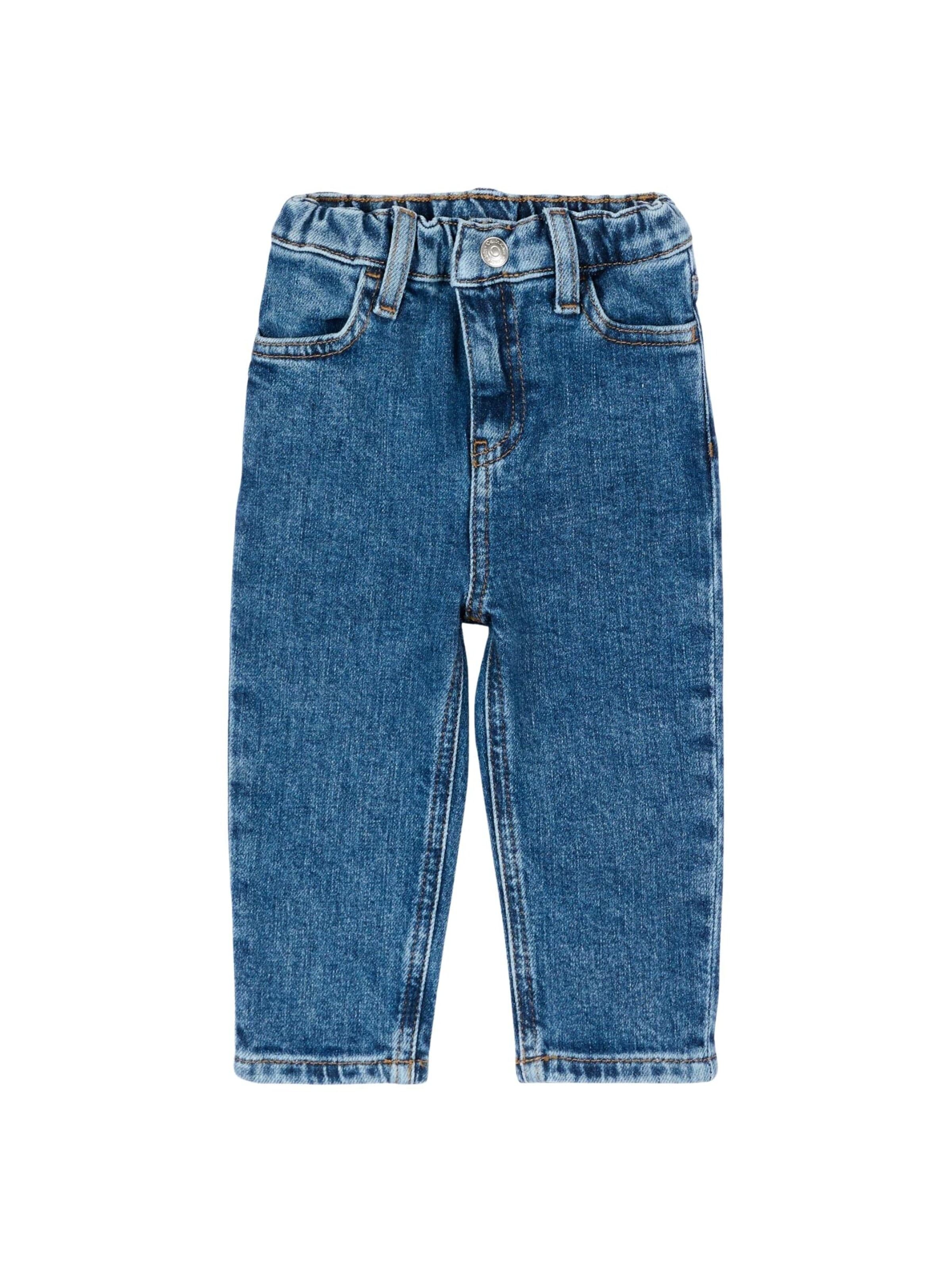 Calvin Klein Kids Normalny krój Jeansy 'CALVIN KLEIN  JEANS kids CK DENIM PANTS PANTALONE' w kolorze niebieski: przód