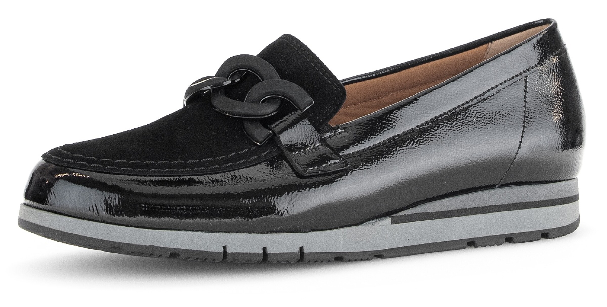 GABOR Slipper in Schwarz: Vorderseite