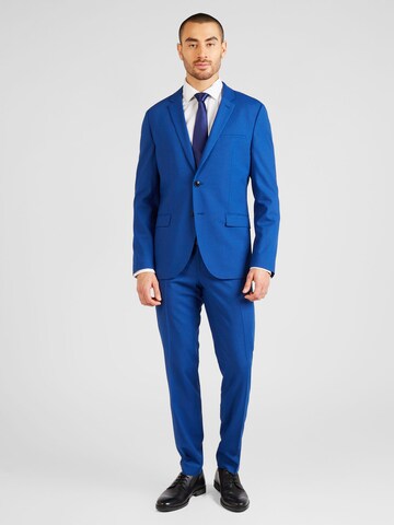 HUGO Slim fit Suit 'Arti/Hesten' in Blue: front