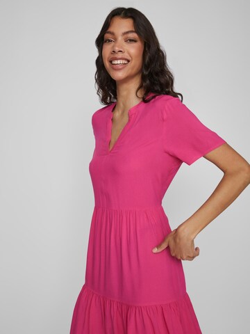 VILA Dress 'Paya' in Pink