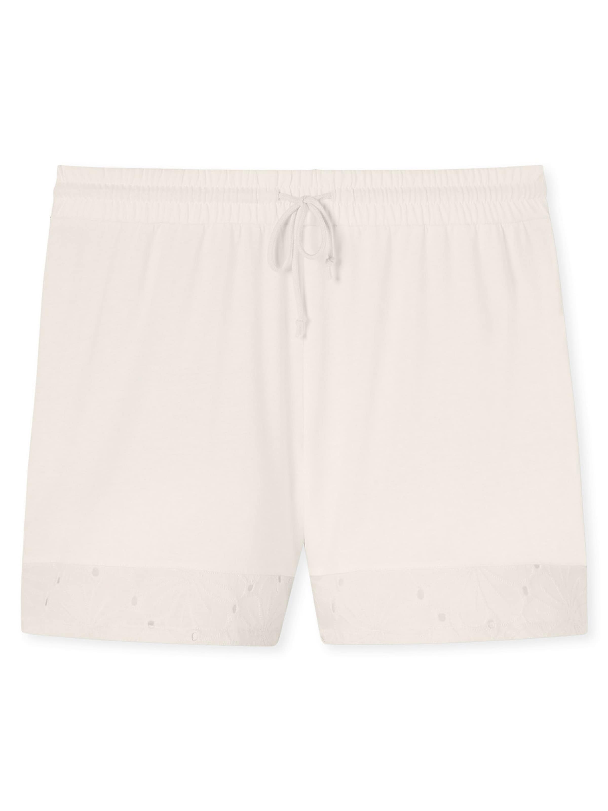 SCHIESSER Korte pyjama ' Casual Nightwear ' in Wit