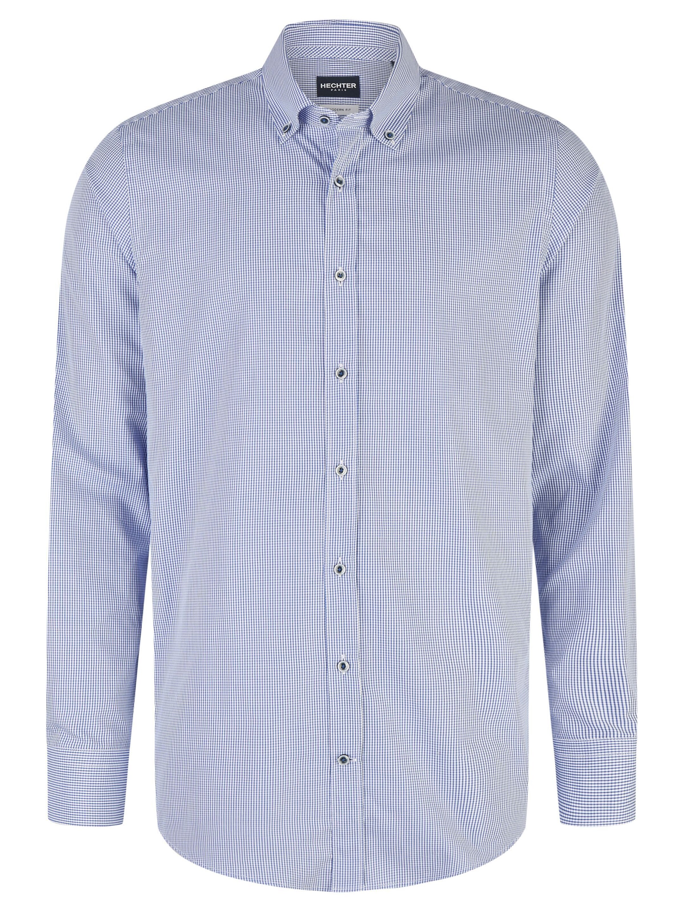 HECHTER PARIS Business shirt in Blue: front