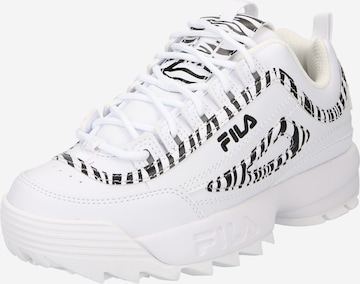 FILA Sneakers laag 'DISRUPTOR' in Wit: voorkant