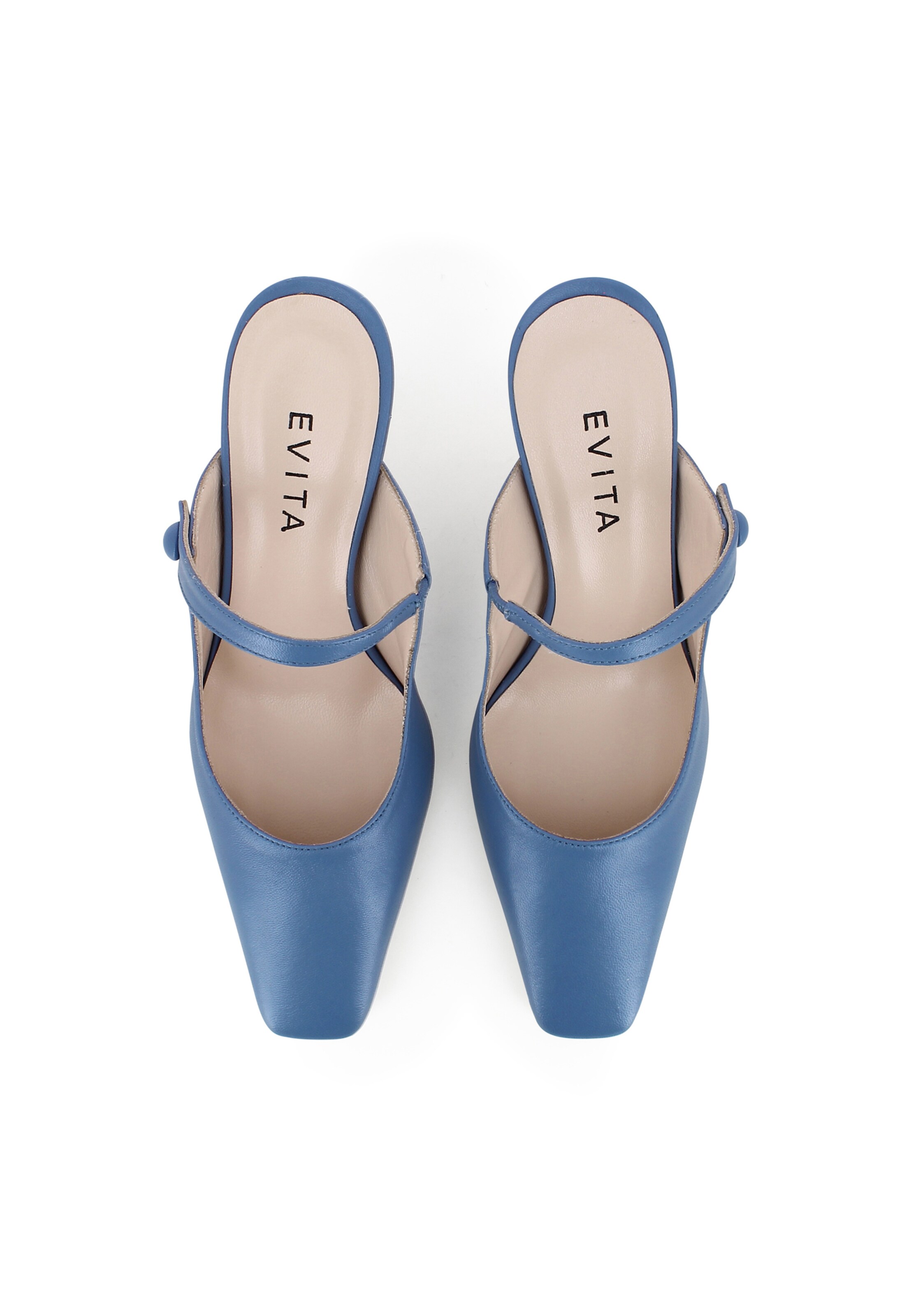 EVITA Mule 'CARMELA' in Blue