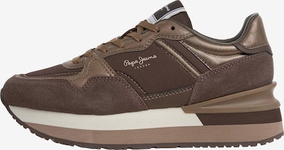 Pepe Jeans Matalavartiset tennarit 'Nala Night' koossa 36 värissä ruskea / tummanruskea, Tuotenäkymä