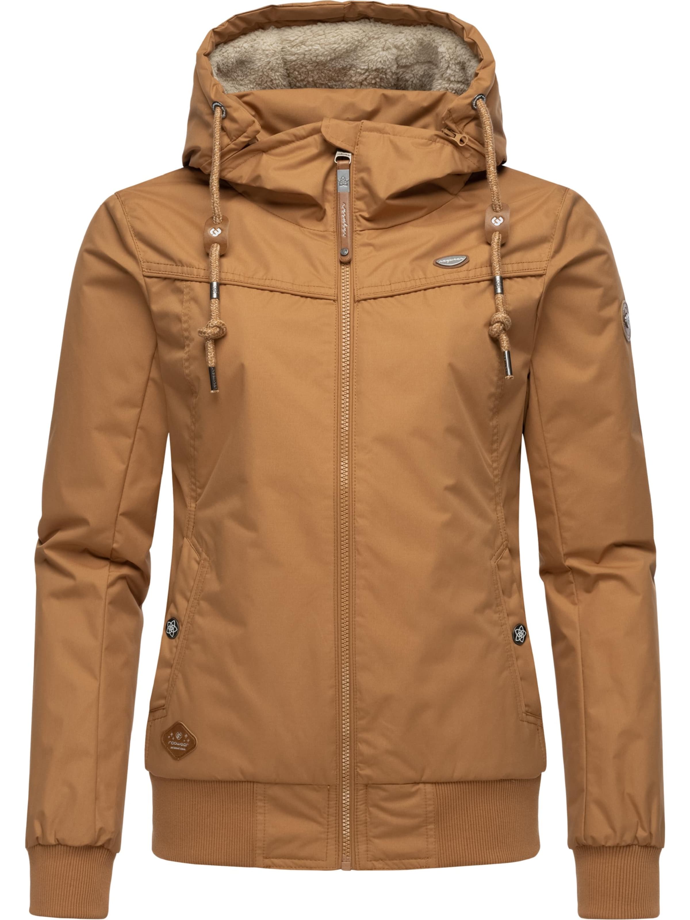Ragwear Performance Jacket 'Jotty' in Brown