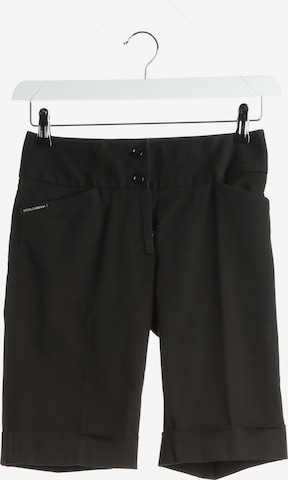 DOLCE & GABBANA Bermuda / Shorts XXS in Schwarz: Vorderseite