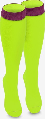 Chaussettes montantes normani en vert