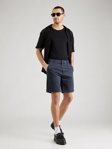 INDICODE JEANS Regular Shorts  'Seven' in Blau