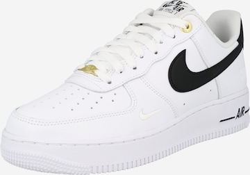 Nike Sportswear Madalad ketsid 'Air Force 1', värv valge: eest vaates