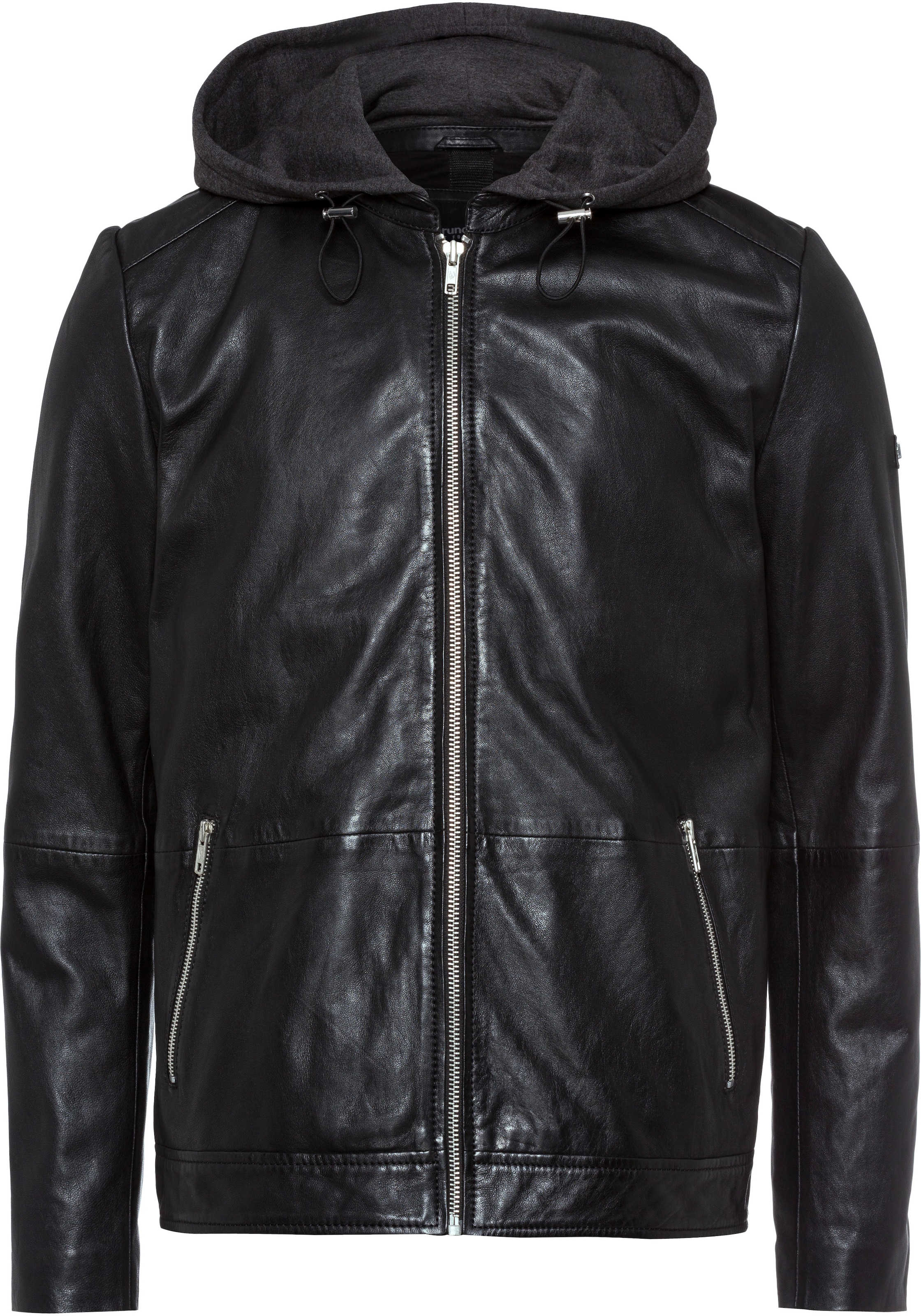 Bruno Banani Between-Season Jacket in Black: front