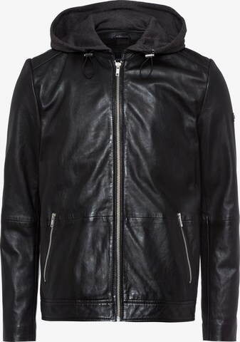 BRUNO BANANI Between-Season Jacket in Black: front