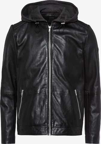 BRUNO BANANI Between-Season Jacket in Black: front