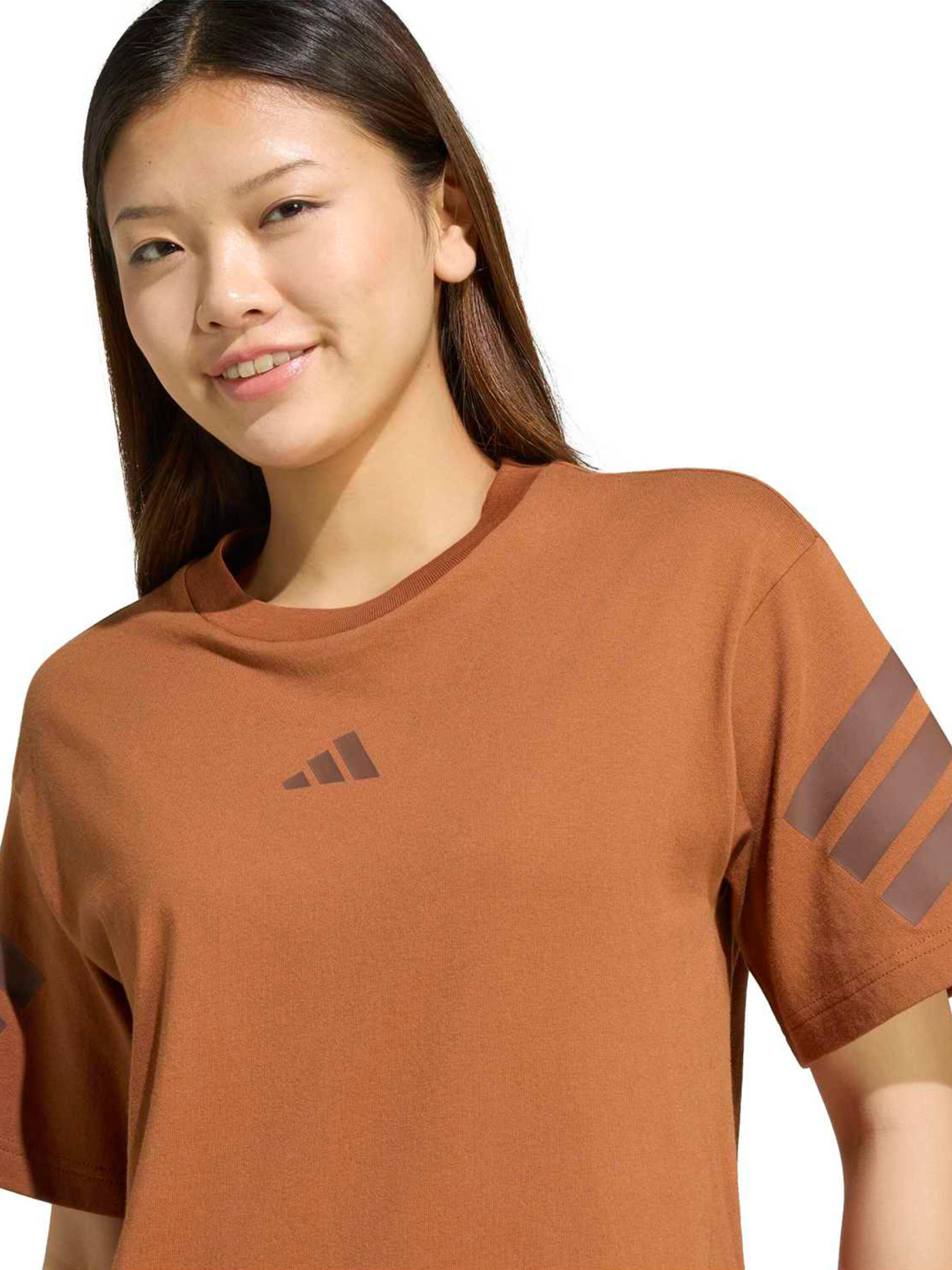 ADIDAS SPORTSWEAR Performance shirt 'Future Icons' in Brown
