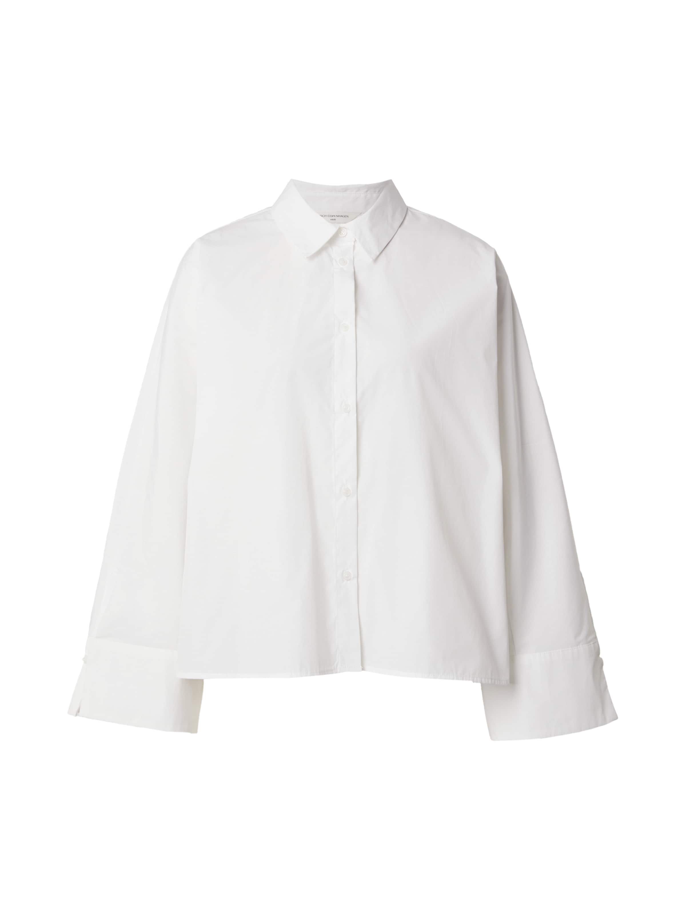 MSCH COPENHAGEN Blouse 'Natalia' in Wit: voorkant