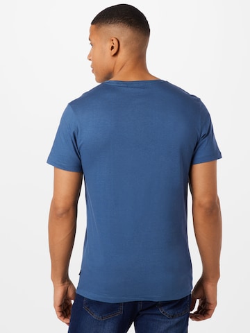 BLEND Shirt 'TEE' in Blauw