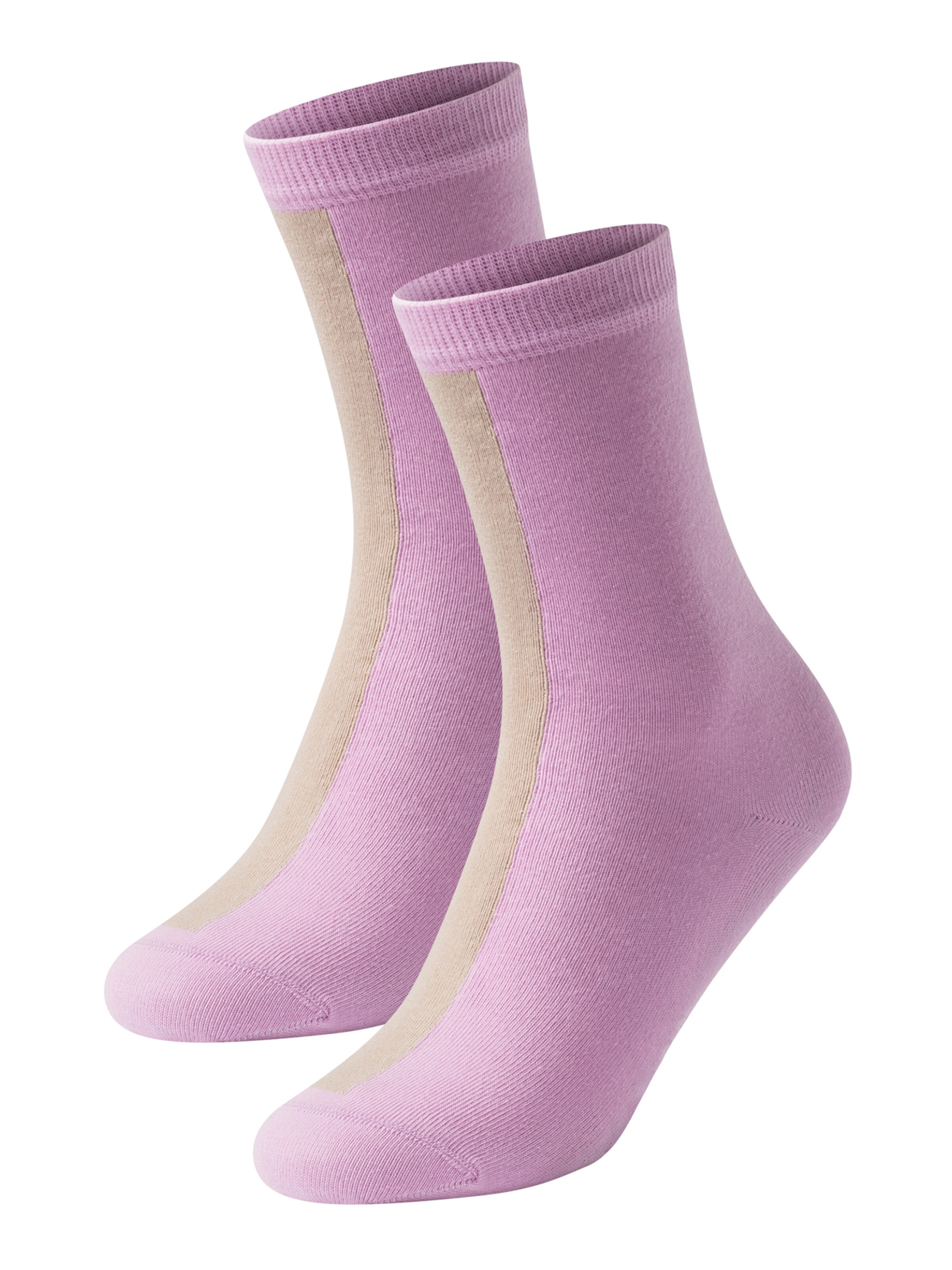 Chaussettes SCHIESSER en beige : devant