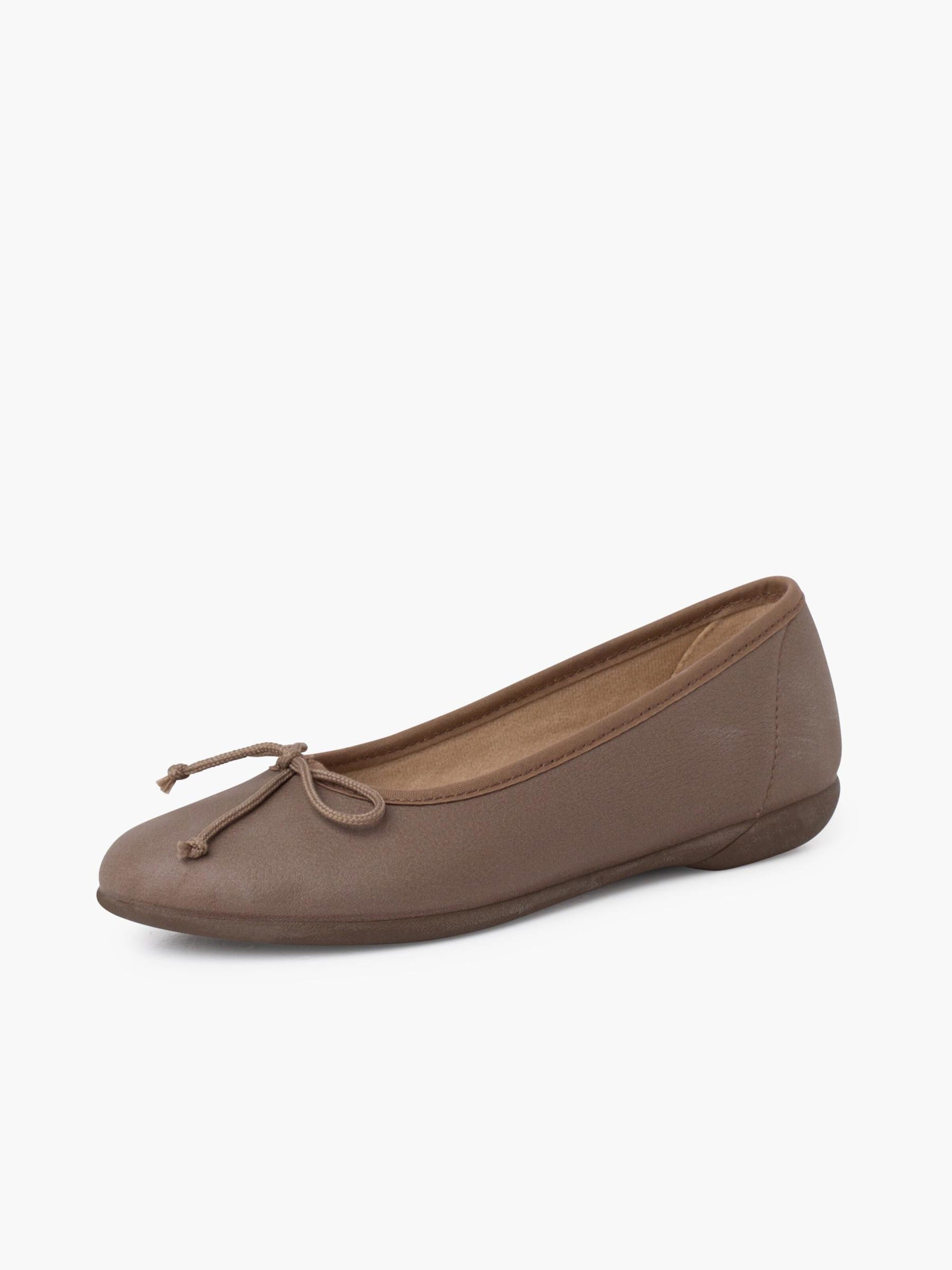 Ballerina di Pisamonas in marrone: frontale