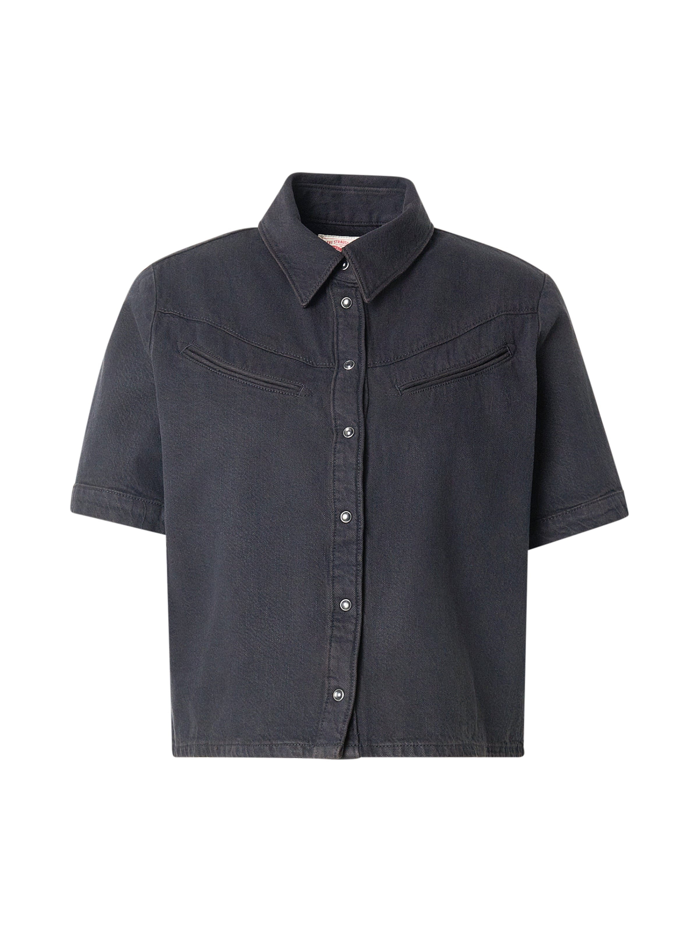 LEVI'S ®Bluza 'RINOA' - crna boja: prednji dio