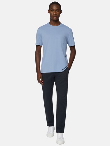 Boggi Milano Slim fit Pants 'Gabardine' in Blue