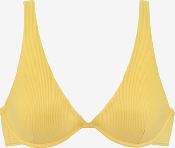 dzeltens VENICE BEACH Bikini augšdaļa: no priekšpuses