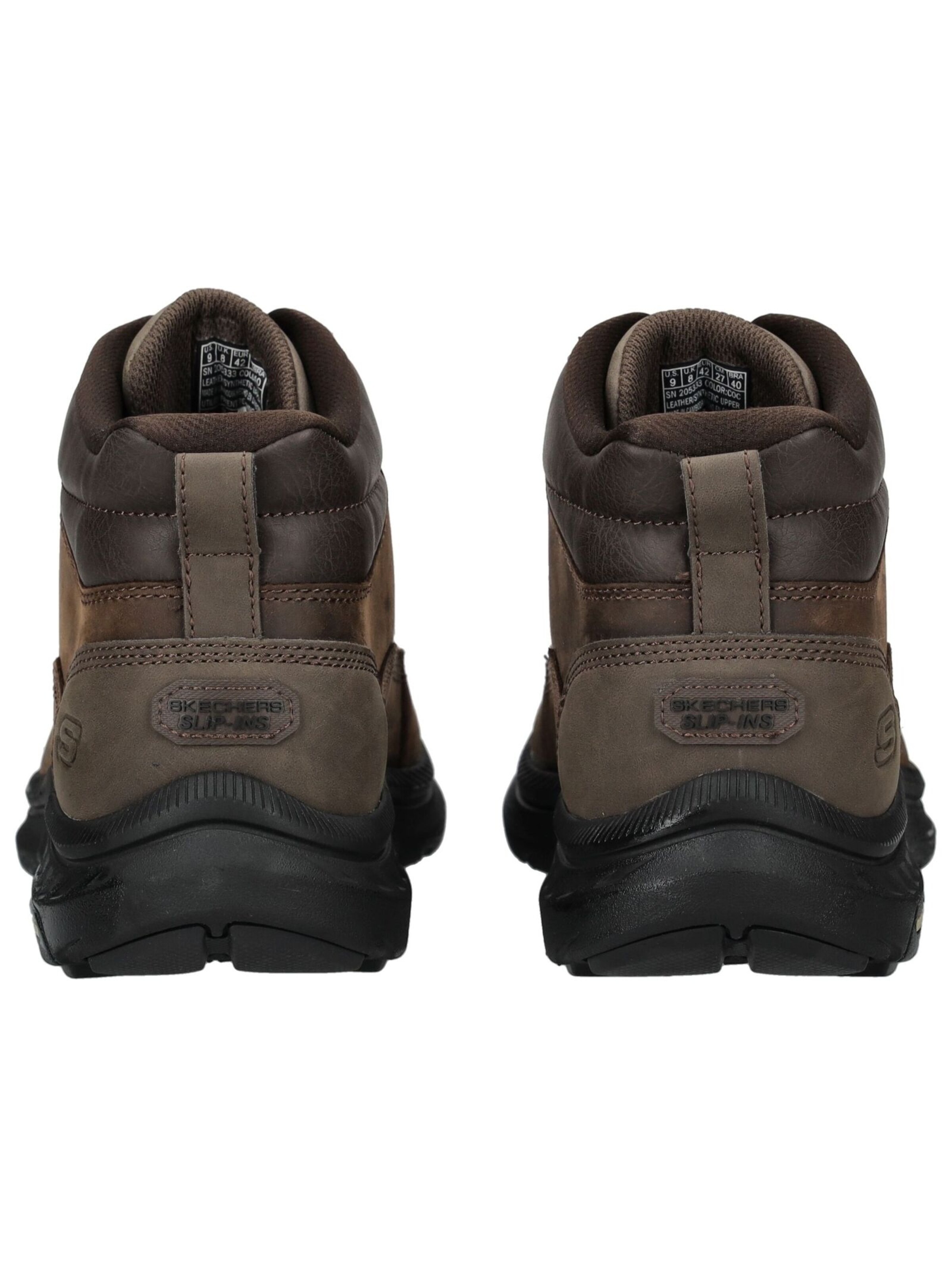 Bottes à lacets SKECHERS en marron