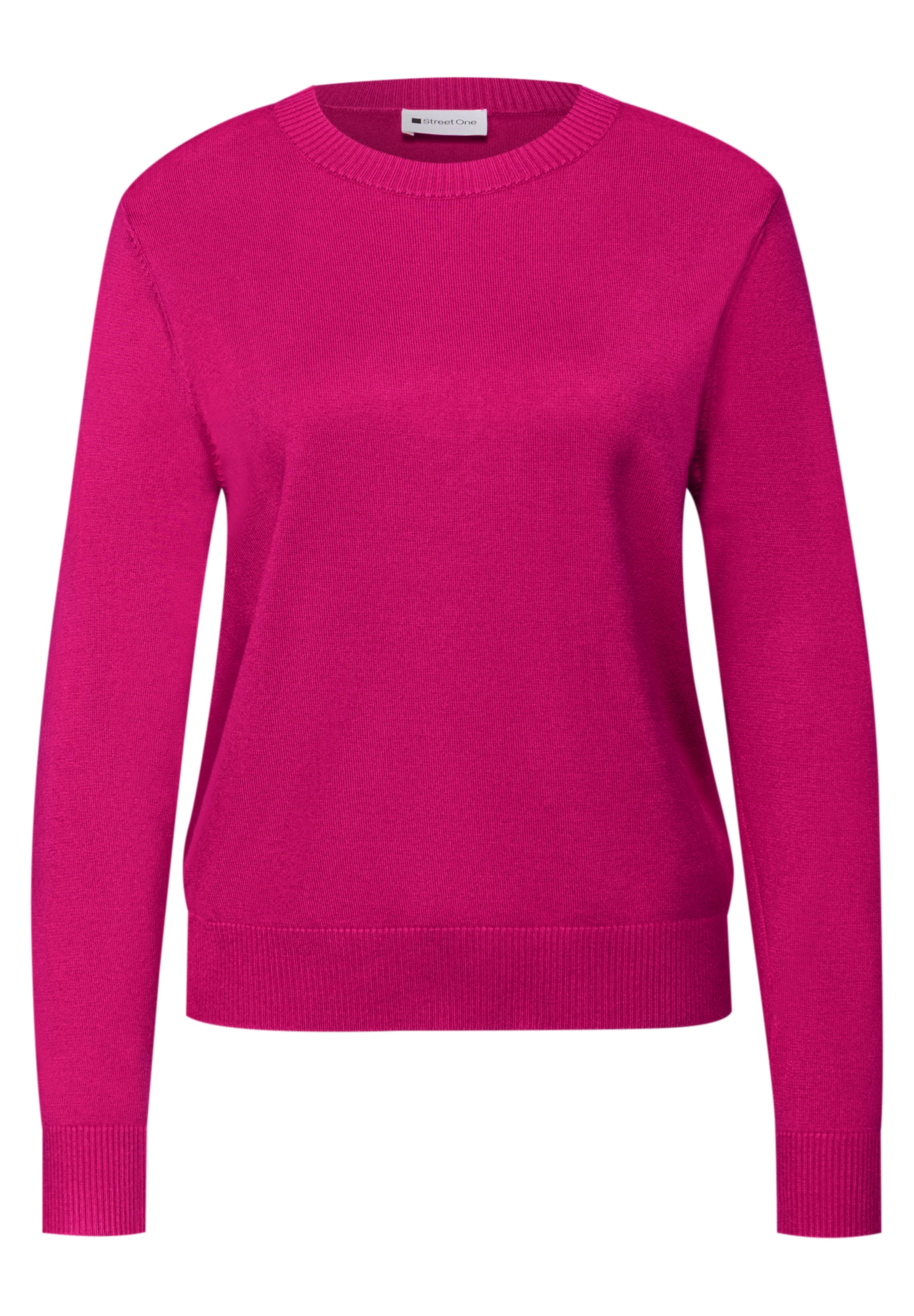 STREET ONE Pullover in Pink: Vorderseite