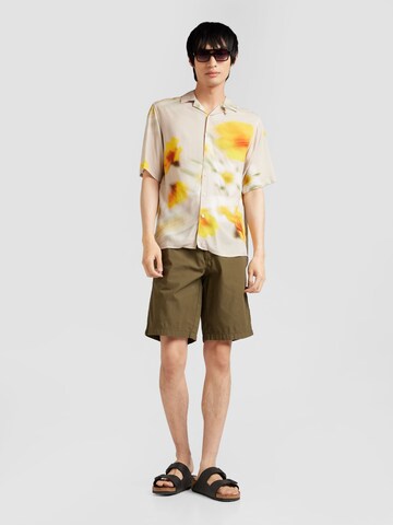 Only & Sons - Ajuste regular Camisa 'ONSALO' en beige