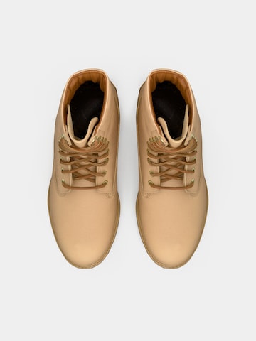 TIMBERLAND - Botas con cordones en beige