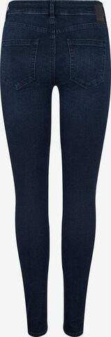 PIECES Skinny Jeans 'Delly' in Blauw