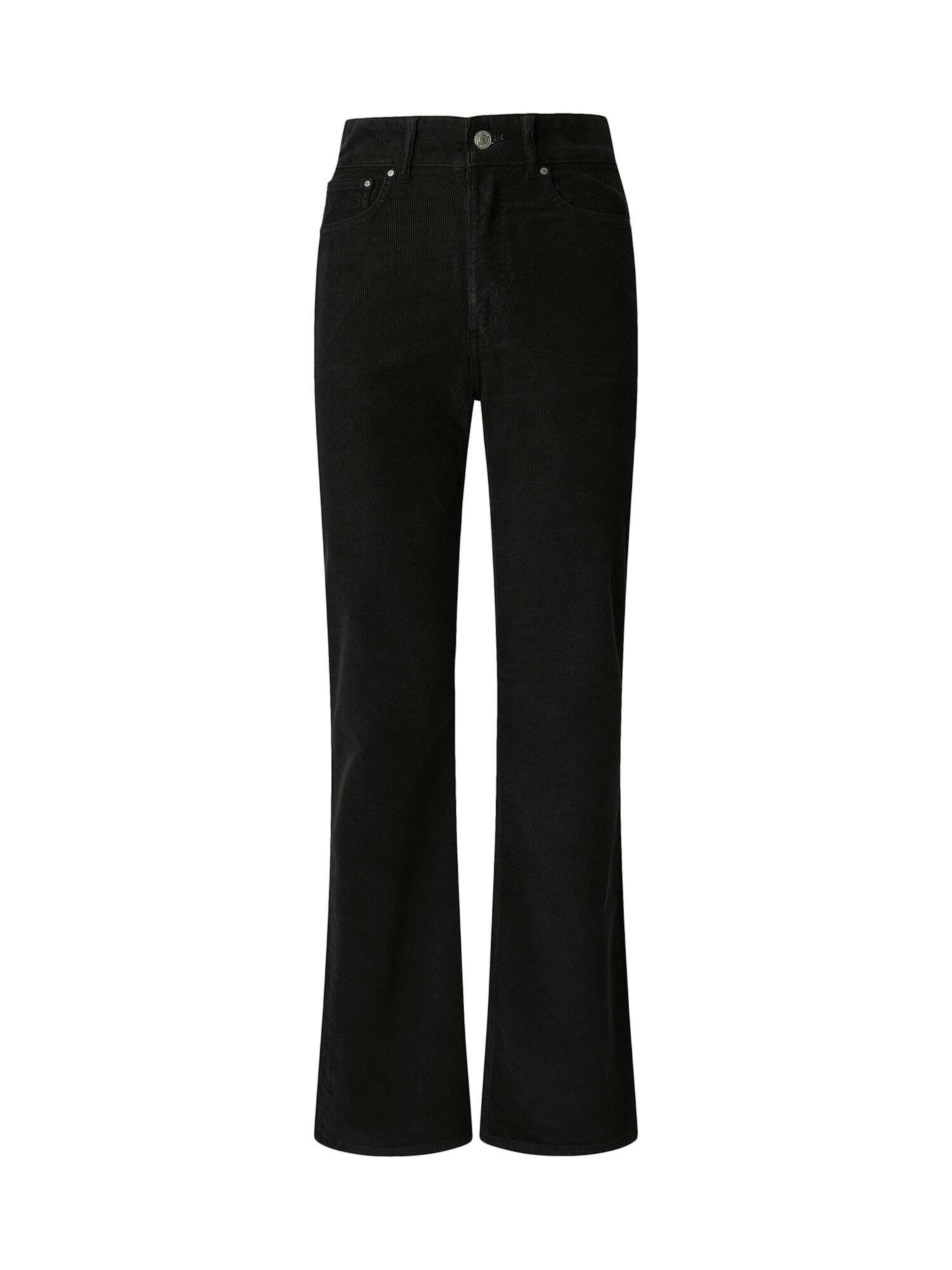 Flared Pantaloni 'Willa' di Pepe Jeans in nero: frontale