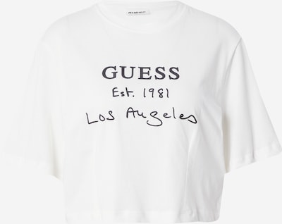 GUESS Camiseta funcional 'DAKOTA' en ecru / negro, Vista del producto