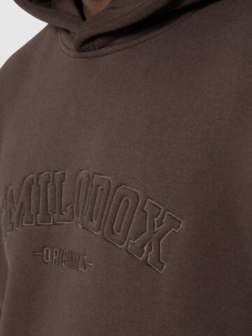 Smilodox Sweat jacket ' Levio ' in Brown