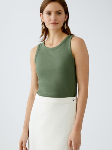 OUI Top 'Filiz' in Grün: Vorderseite