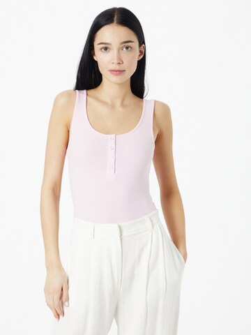 PIECES Top 'KITTE' in Pink: predná strana