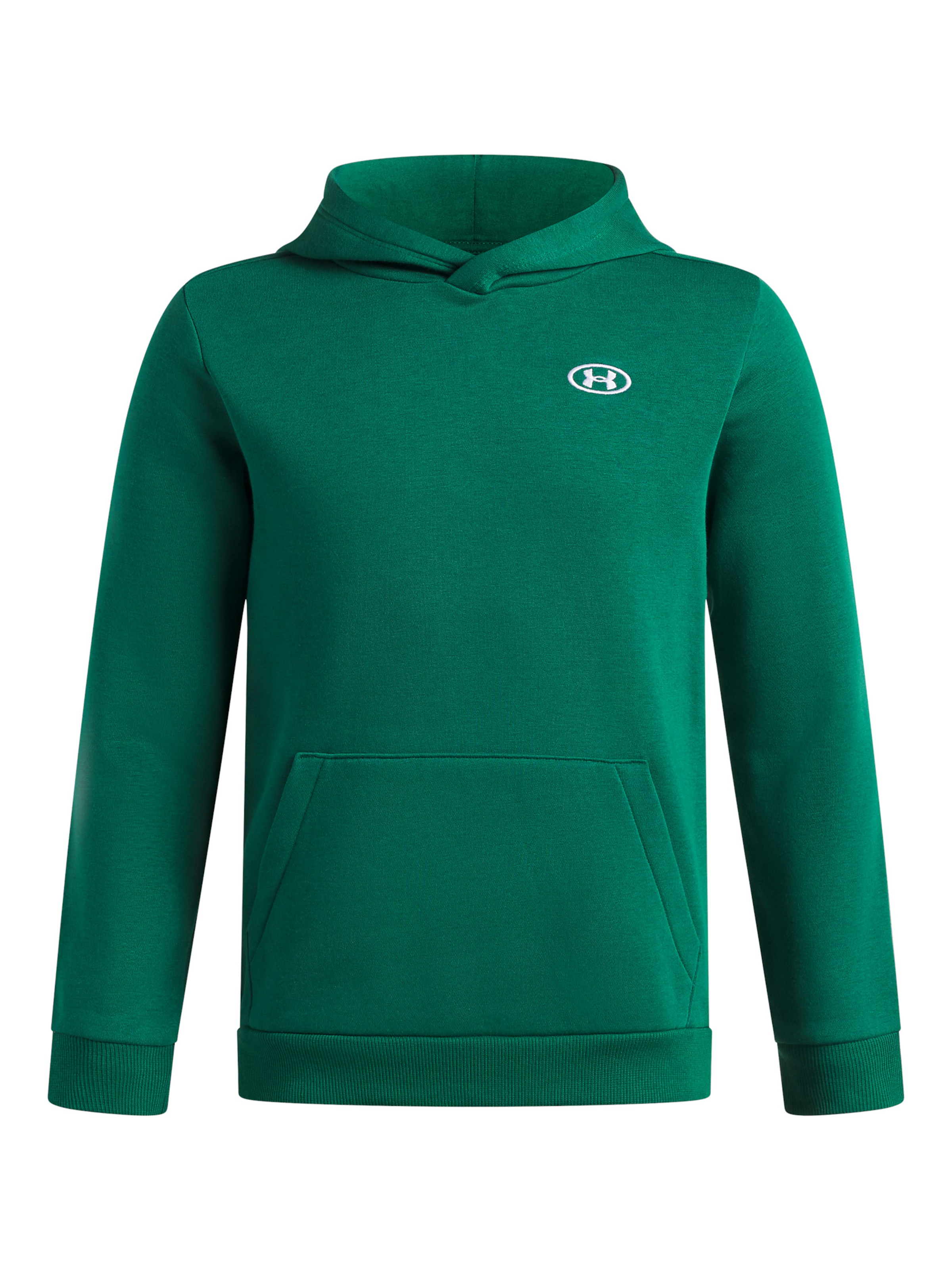 UNDER ARMOUR Sports sweatshirt 'Rival' in Green: front