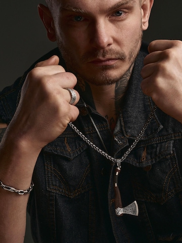 REYTEL Ketting 'SPIKE' in Zilver