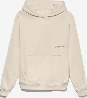 HINNOMINATE Sweatshirt in Beige: front