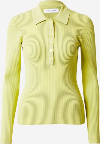 Samsøe Samsøe - Pullover 'ASHLI' em verde: frente