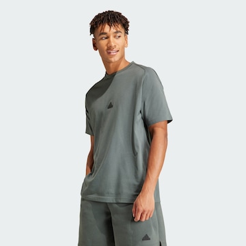 T-Shirt fonctionnel 'Z.N.E.' ADIDAS SPORTSWEAR en gris : devant