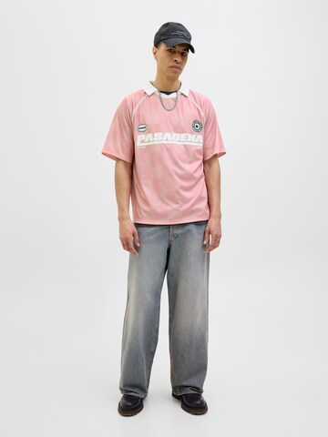 Maglietta 'JCORetreat' di JACK & JONES in rosa