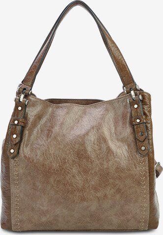 HARPA Handbag 'BERNICE' in Brown: front