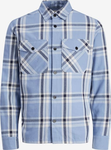 JACK & JONES Comfort fit Overhemd in Blauw: voorkant