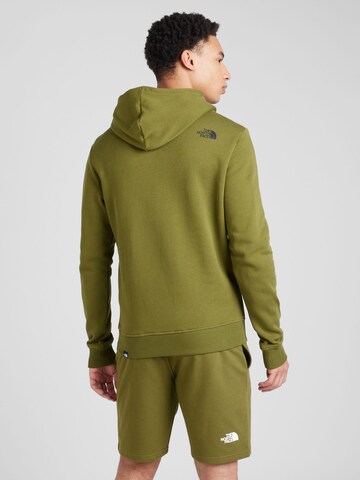 THE NORTH FACE - Sudadera 'FINE' en verde