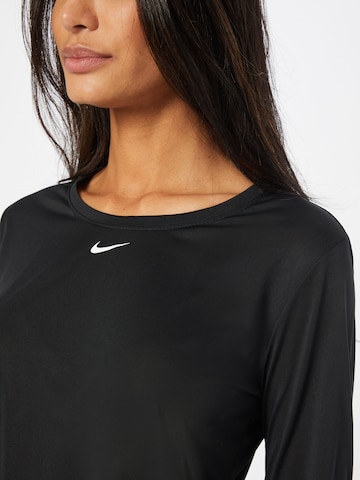 NIKE Functioneel shirt 'One' in Zwart