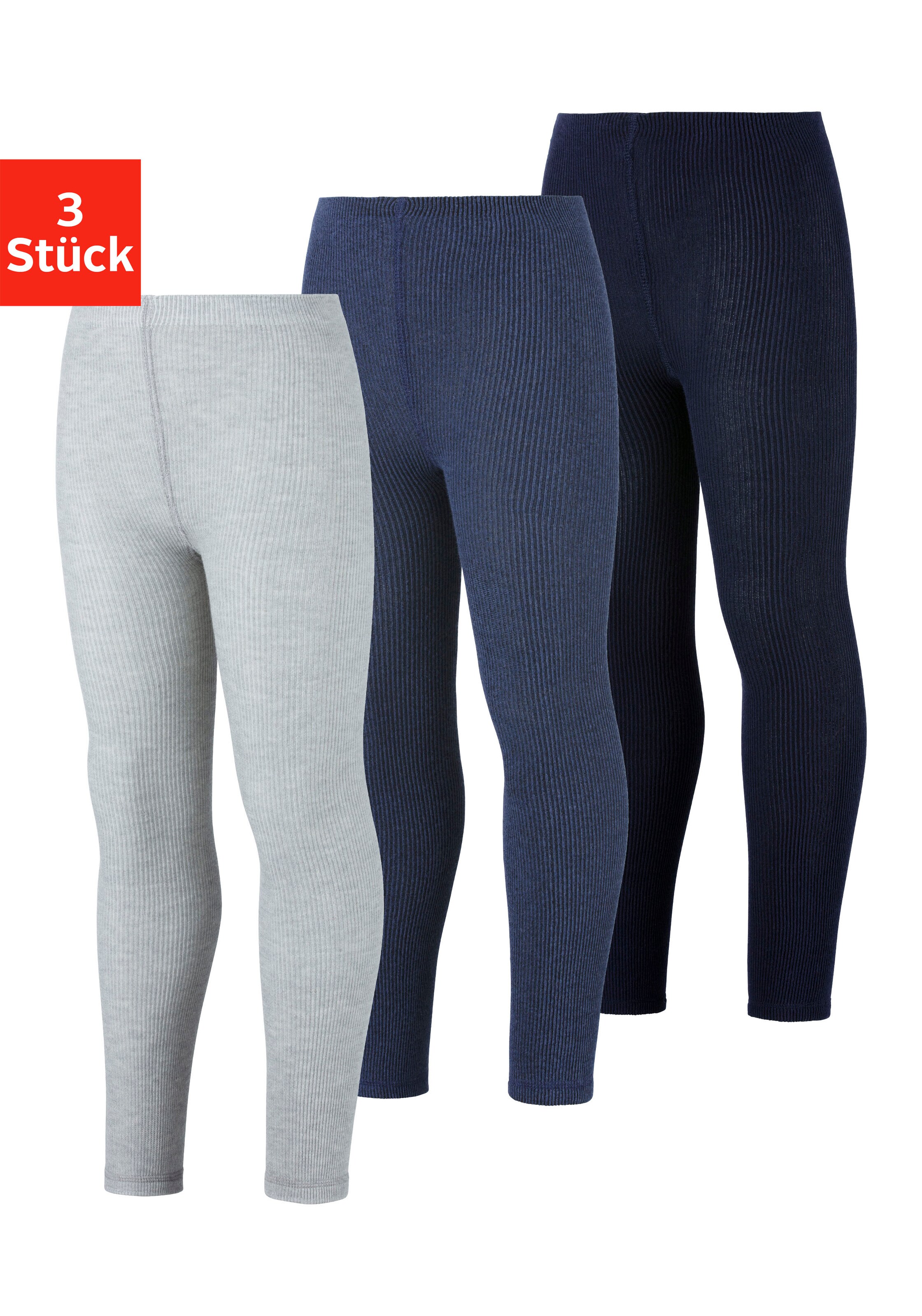 H.I.S Tights in Blue: front